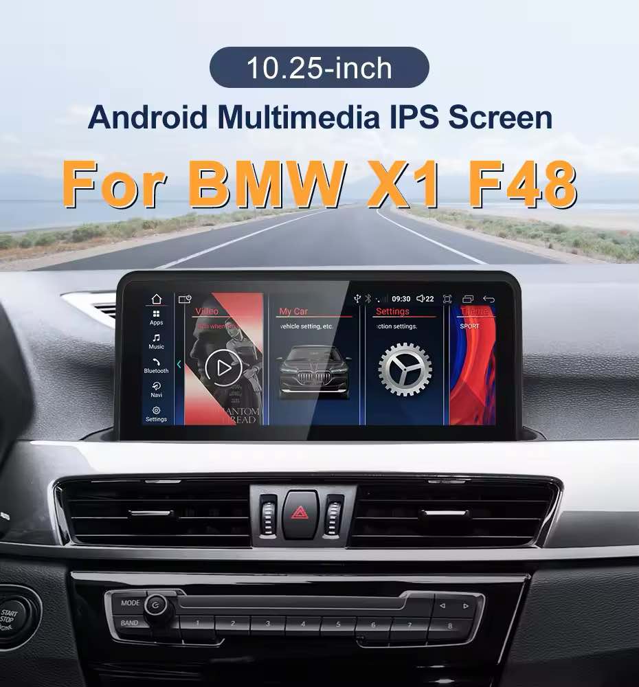 10.25" android screen BMW X1 F48