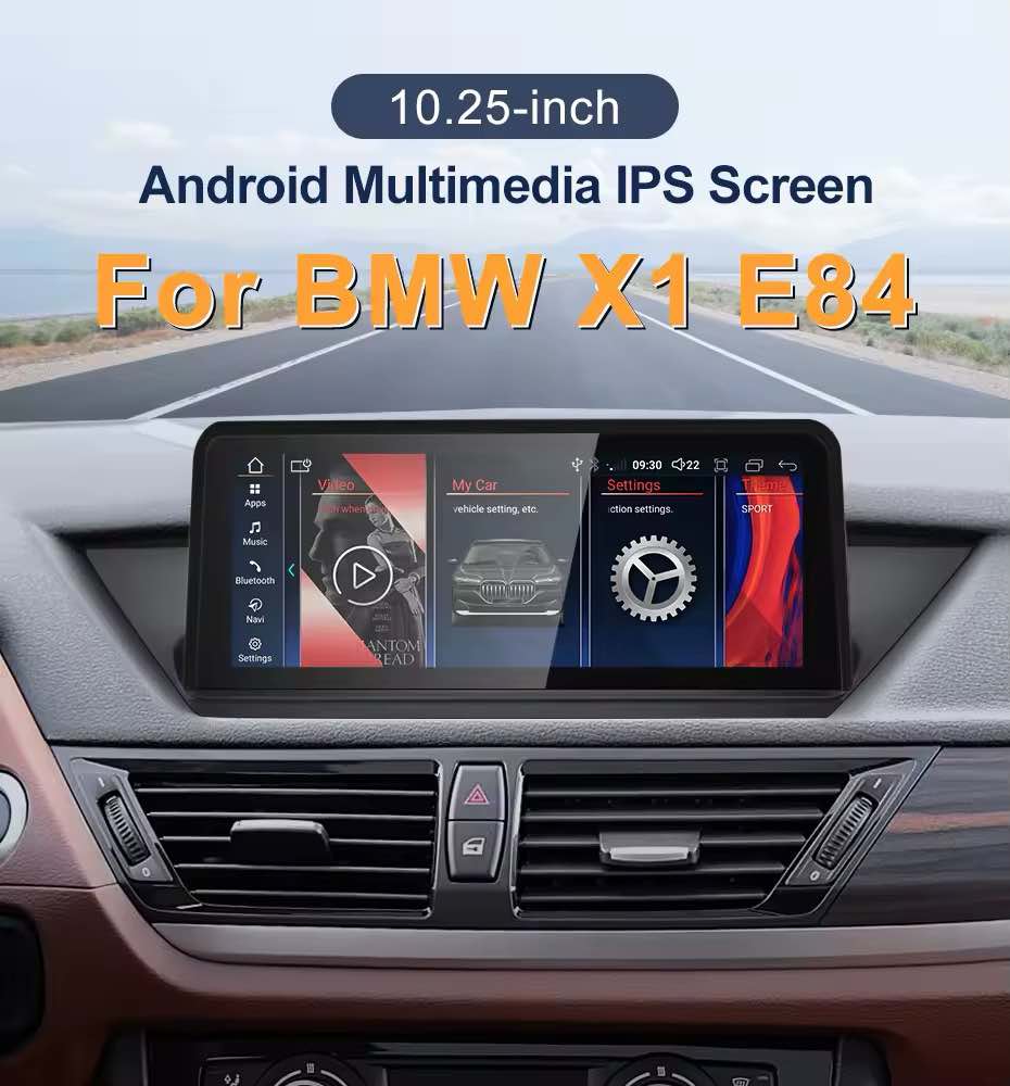 10.25" android screen BMW X1 E84