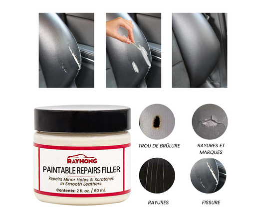 Crème de restauration à peindre pour les larmes, les fissures, les brûlures et les trous