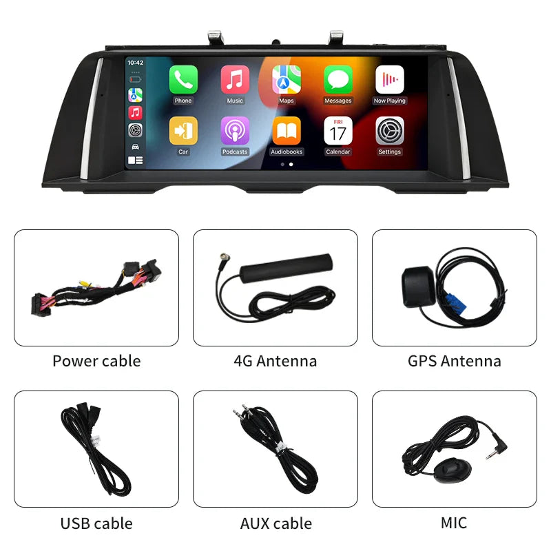 10.25" android screen BMW 5 Series F10 F11