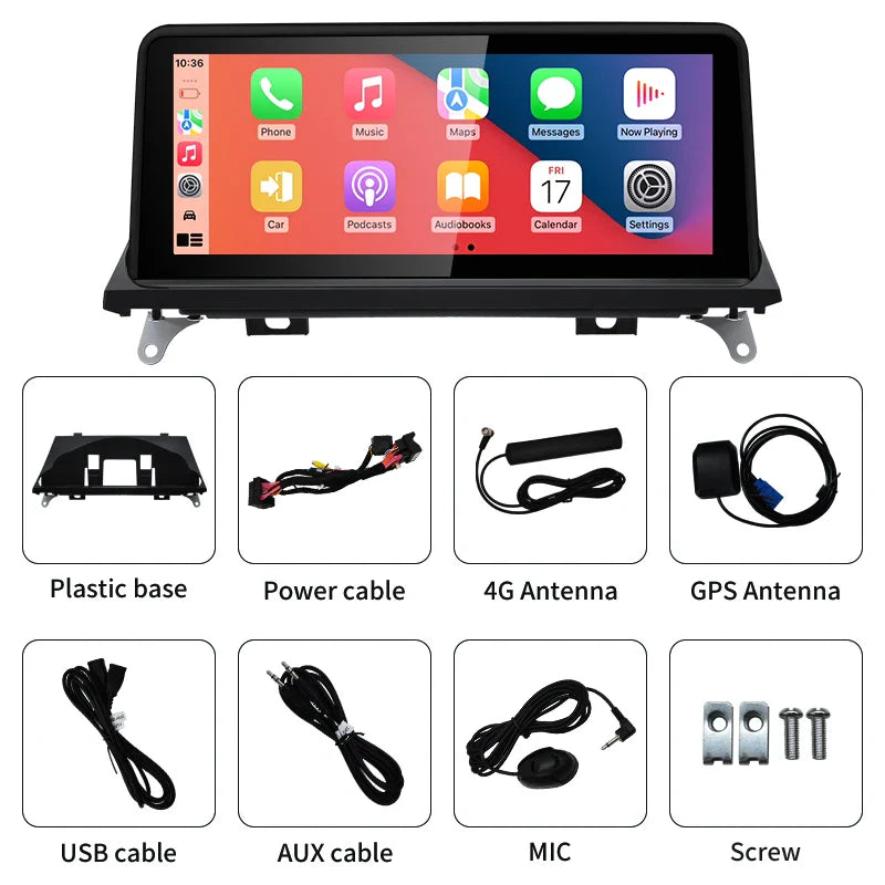 10.25" android screen BMW X5 E70 X6 E71