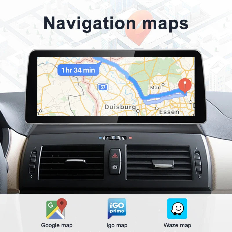 12.3" android screen BMW X3 E83