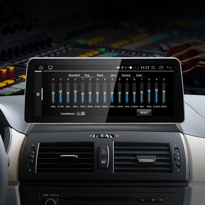 12.3" android screen BMW X3 E83