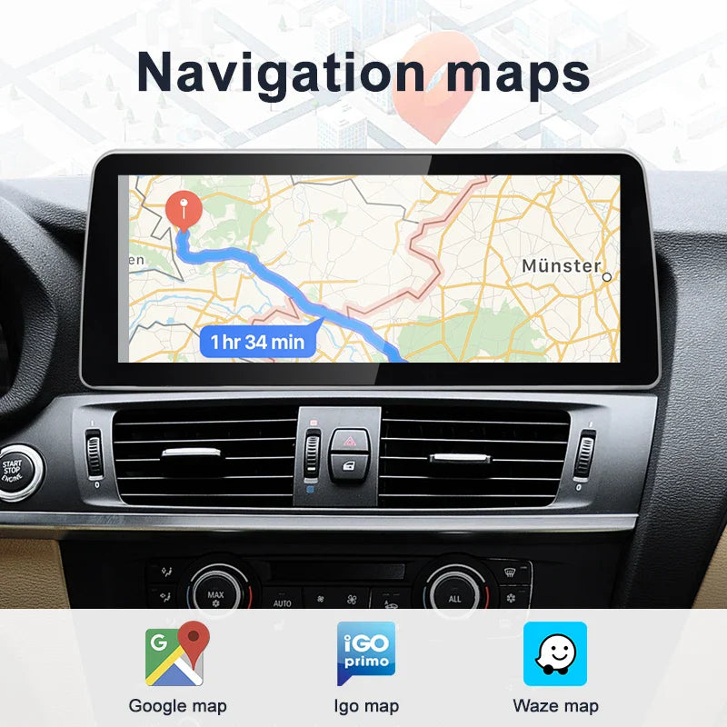 12.3" android screen BMW X3 F25 X4 F26