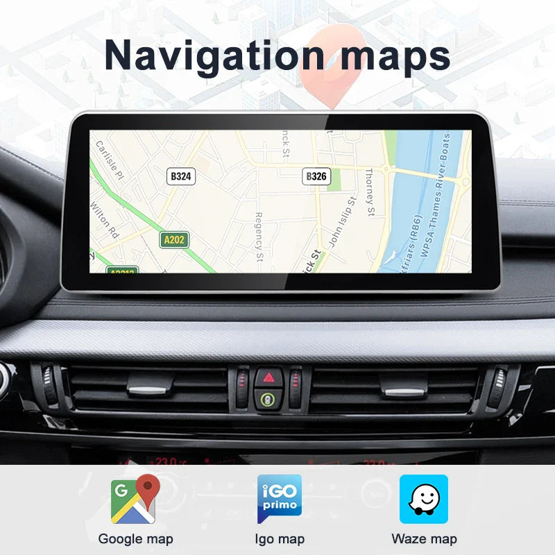 12.3" android screen BMW X5 F15 X6 F16