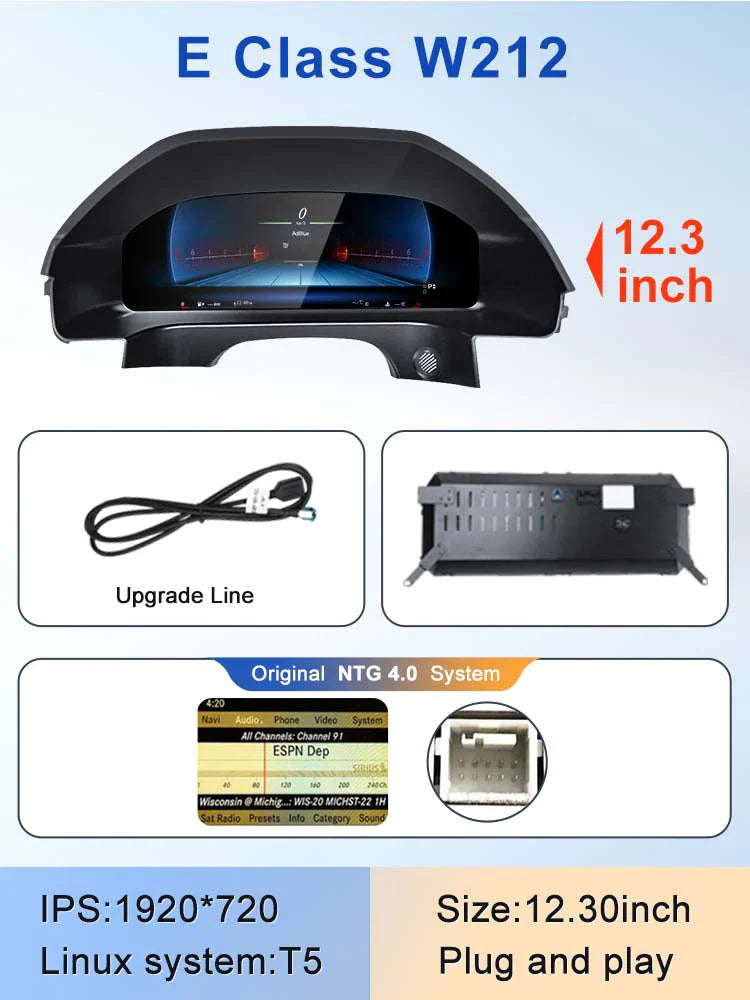 Mercedes Benz Digital Speedometer