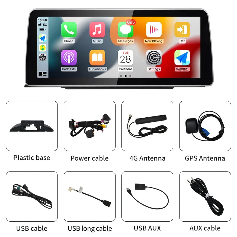 12.3" Android screen BMW 3 Series F30 F31 F34 / 4 Series F32 F33 F36