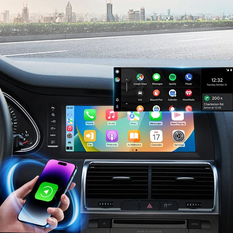 10.25" Android Screen AUDI Q7 2005-2015 (Black Frame)
