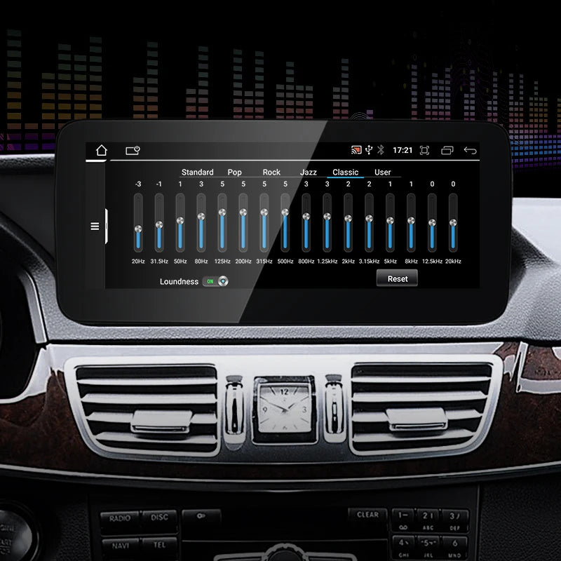 Android screen 10.25" 12.3" Mercedes Benz E Class W212