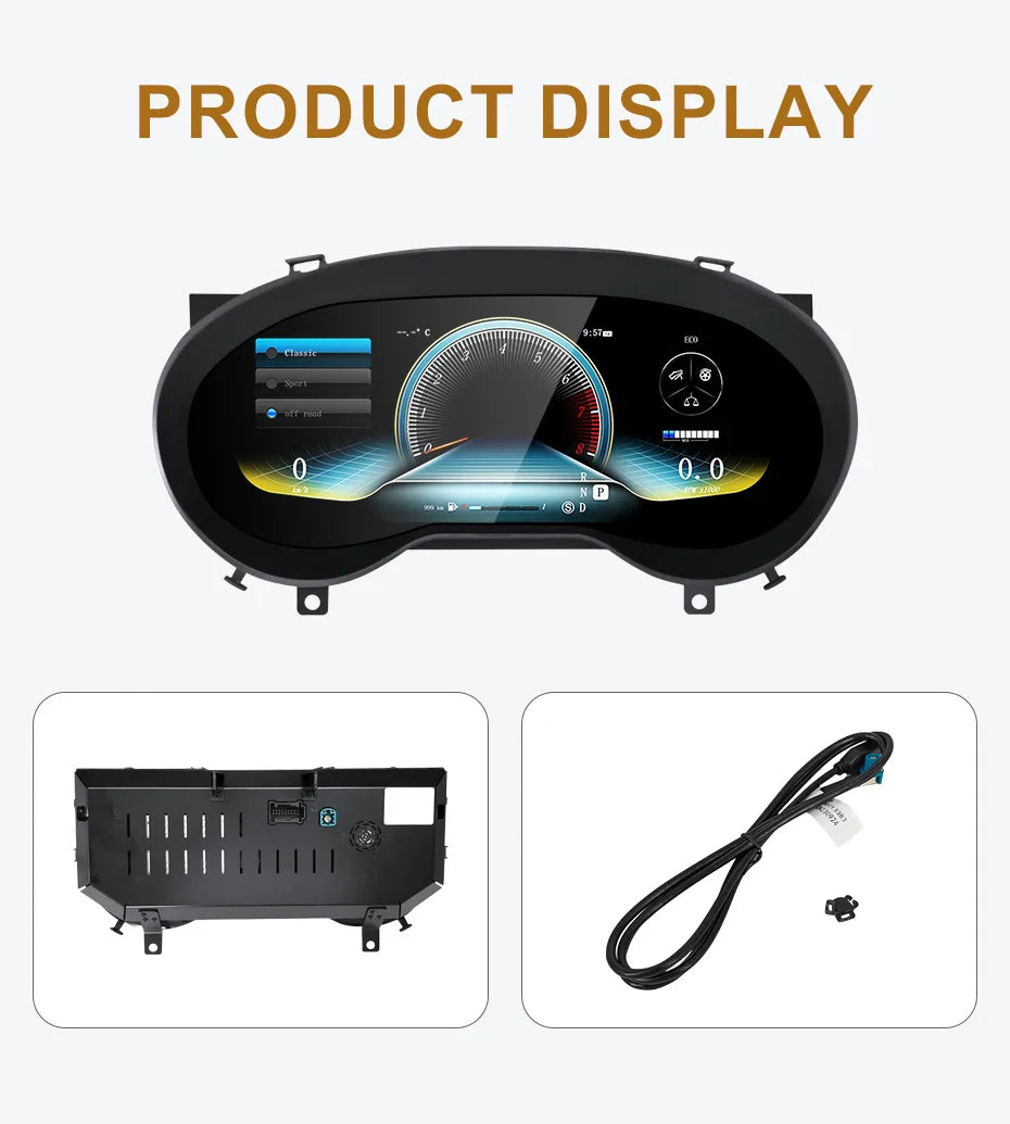 Mercedes Benz Digital Speedometer