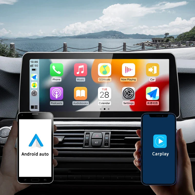 12.3" android screen BMW 7 Series F01 F02