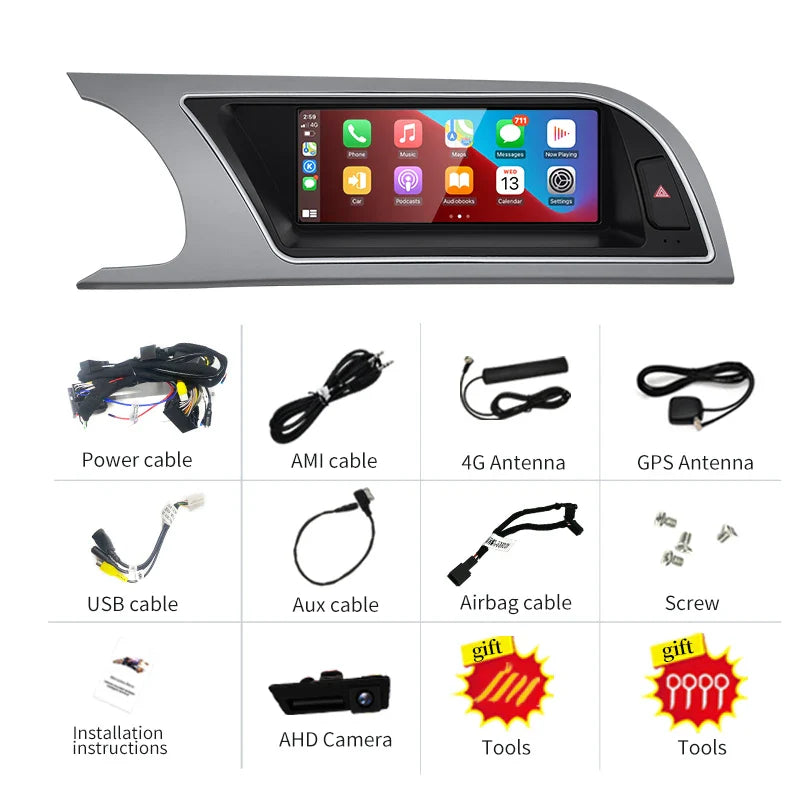 8.8" android screen AUDI A5 B8 2009-2016
