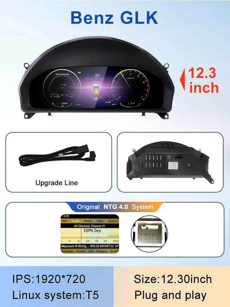 Mercedes Benz Digital Speedometer