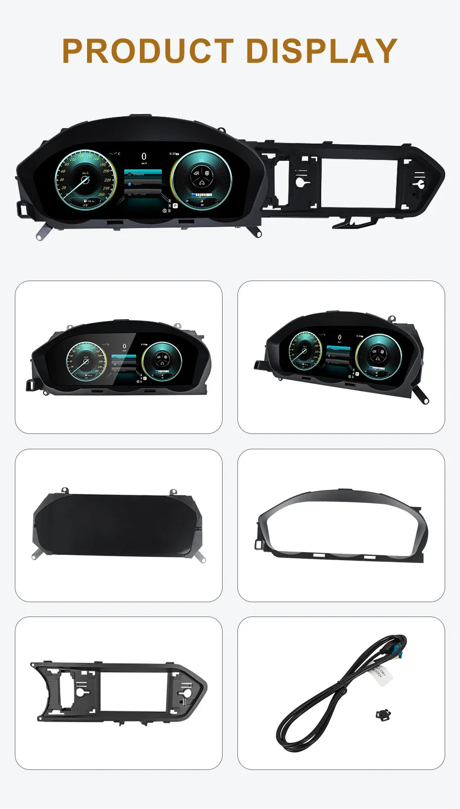 Mercedes Benz Digital Speedometer