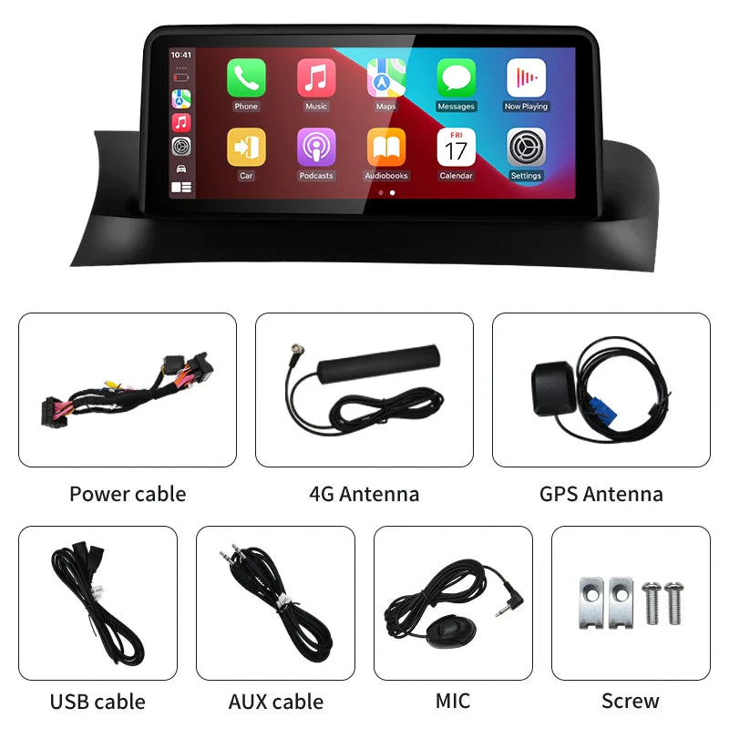 10.25" android screen BMW X3 F25 X4 F26
