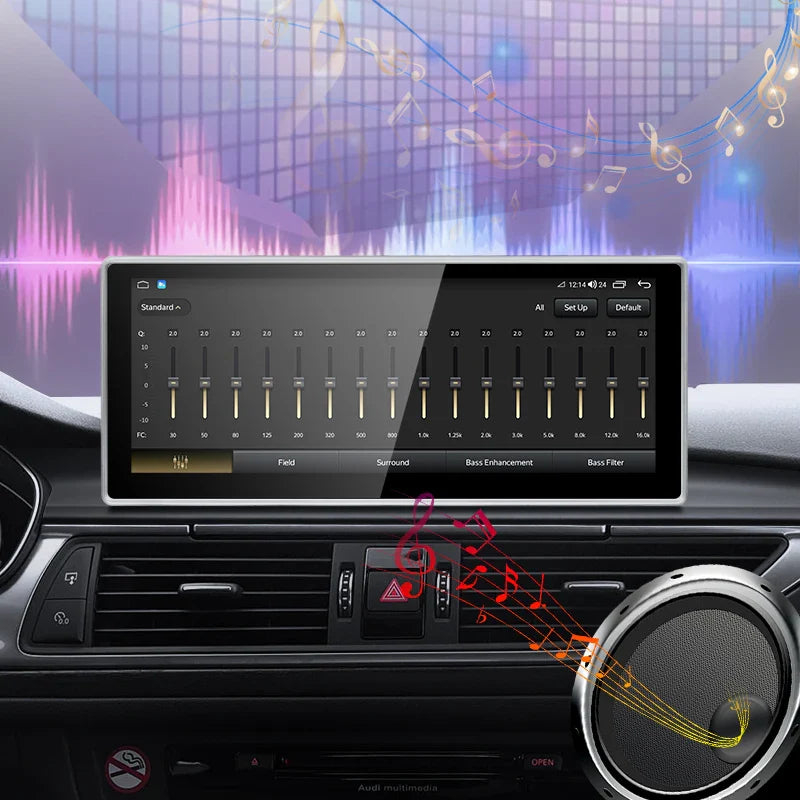 10.25" android screen AUDI A6 A7 C7 2012-2018