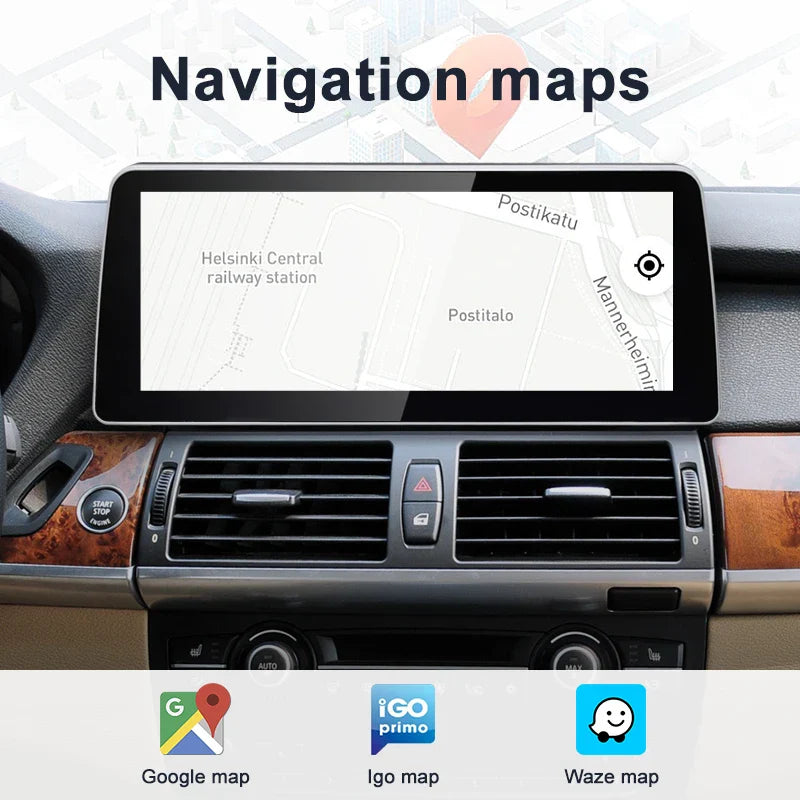 12.3" android screen BMW X5 E70 X6 E71
