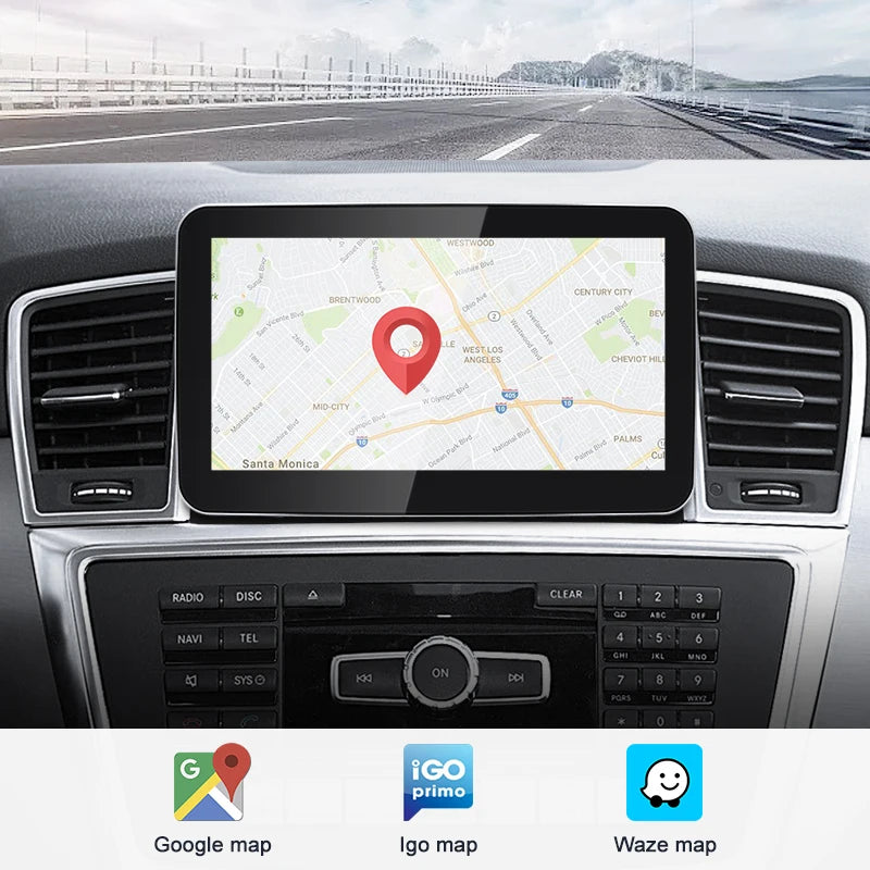 Android screen 9.33" 8.4" Mercedes Benz M Class W166 ML250 ML350 GL