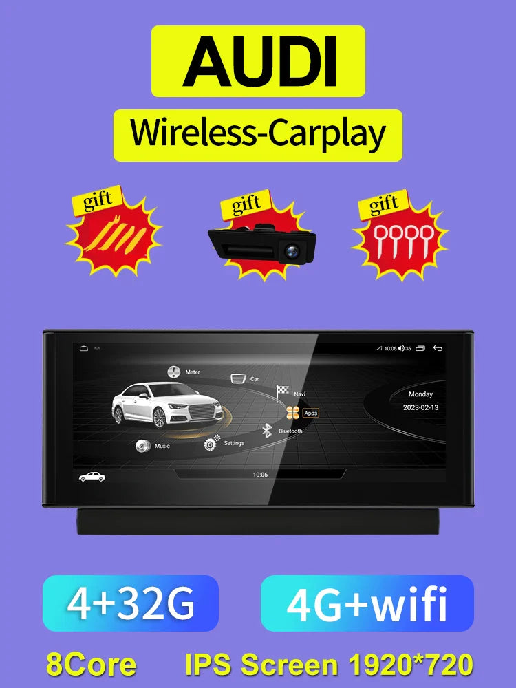 Ecran android 10.25" AUDI Q2 2018-2021