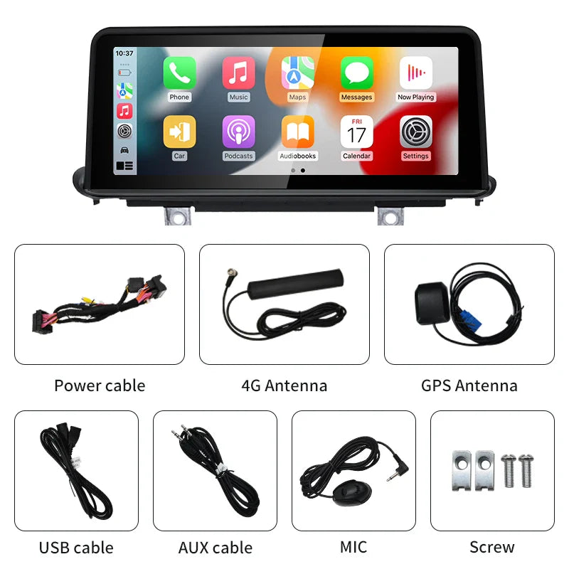 10.25" android screen BMW X5 F15 X6 F16