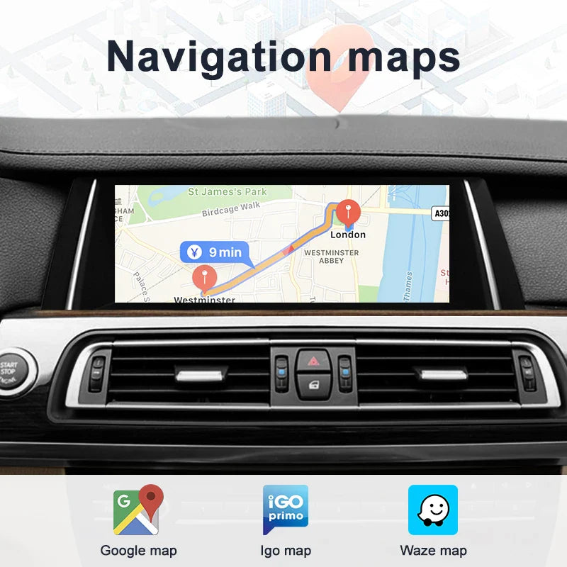 10.25" android screen BMW 7 Series F01 F02