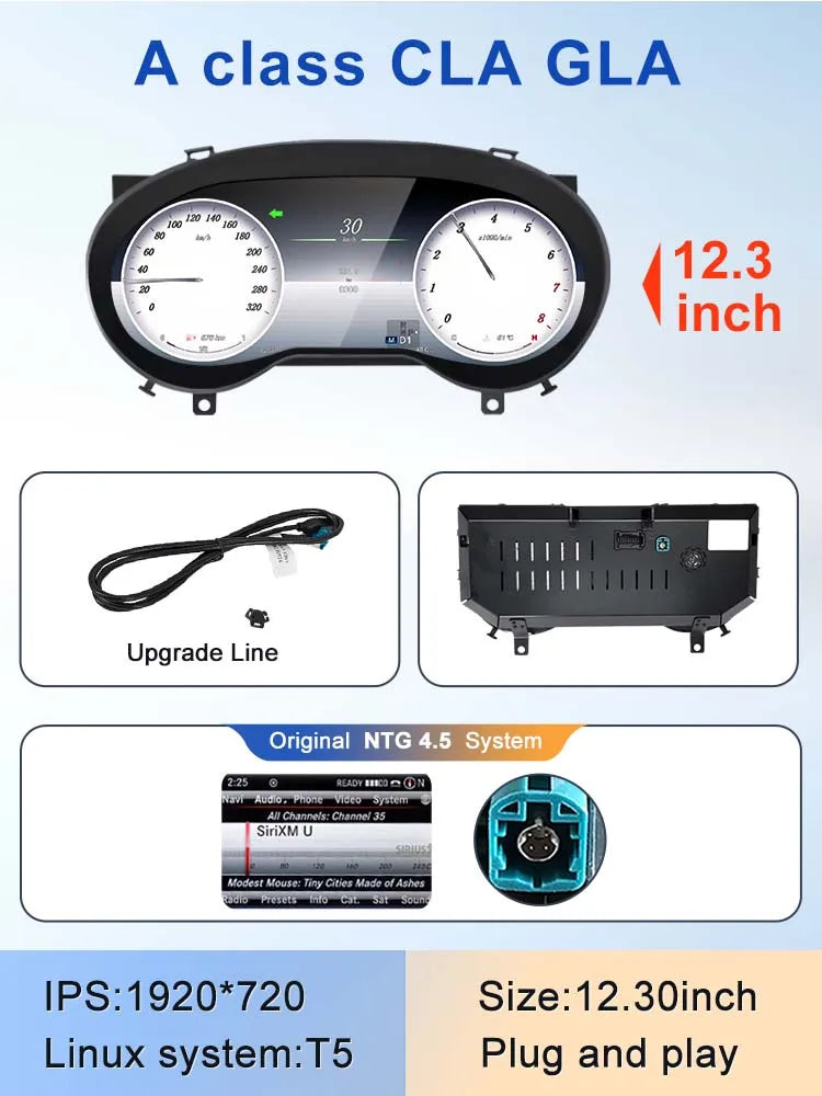 Mercedes Benz Digital Speedometer