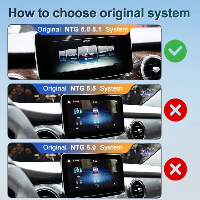 Android screen 10.25" 12.3" Mercedes Benz V Class W447 V250 V260 V350