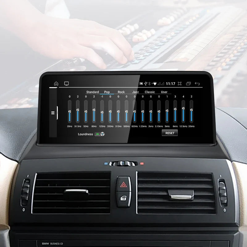 10.25" android screen BMW X3 E83