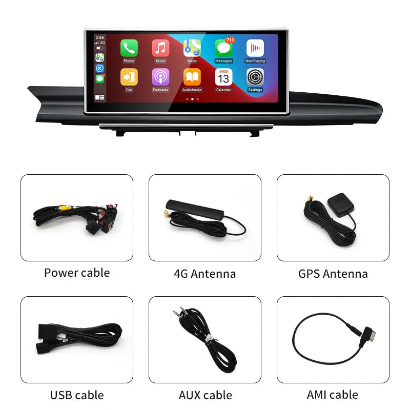 10.25" android screen AUDI A6 A7 C7 2012-2018