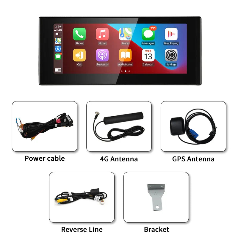 10.25" android screen AUDI A1 2013-2018