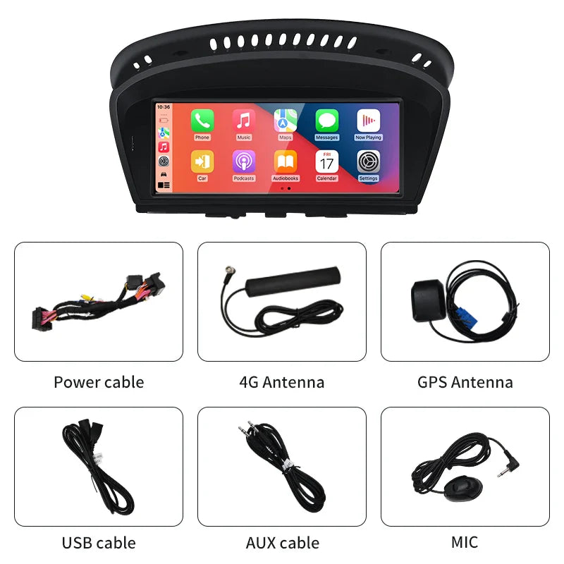 8.8" Android screen BMW 3 series E90 E91 E92 E93 / 5 series E60 E61