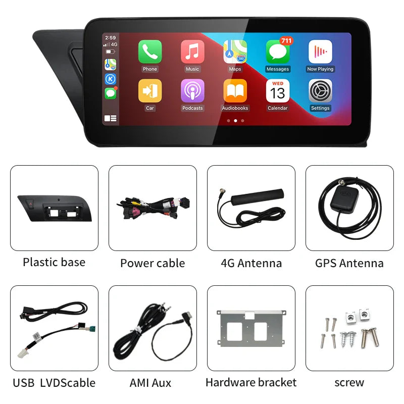 10.25" android screen AUDI A4 A5 B8 2009-2016