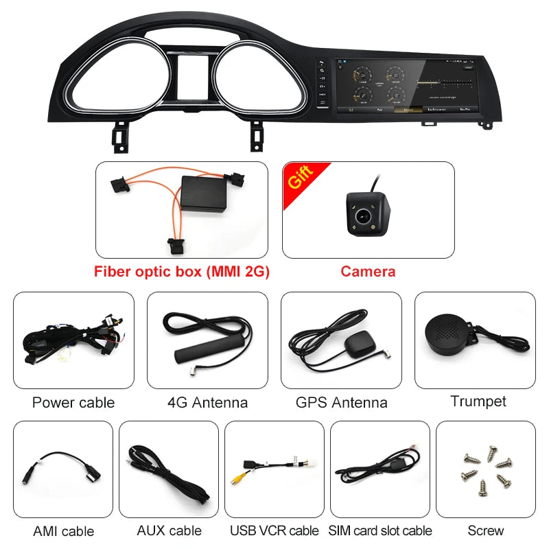 10.25" Android Screen AUDI Q7 2005-2015 (Black Frame)