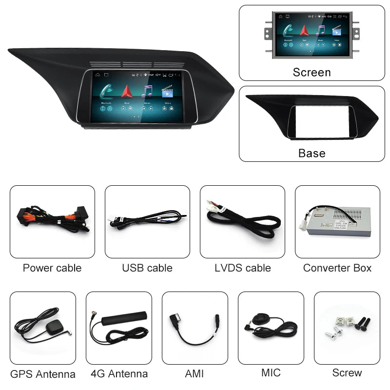 7" Android screen Mercedes Benz E-Class W212