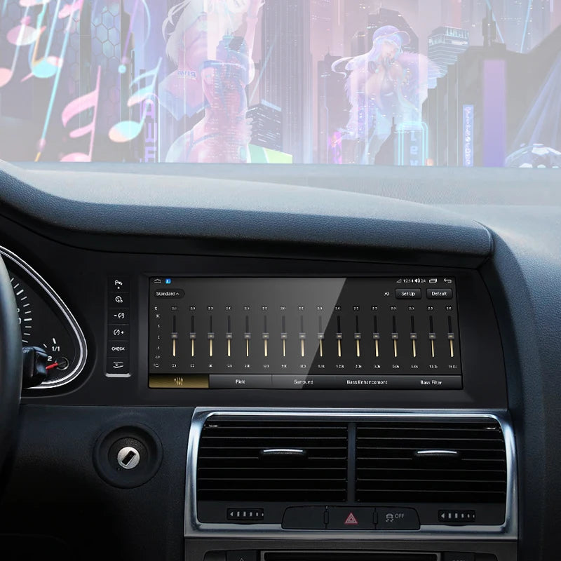 10.25" Android Screen AUDI Q7 2005-2015 (Black Frame)
