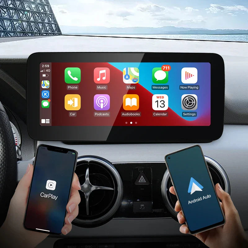 Android screen 10.25" 12.3" Mercedes Benz GLK X204