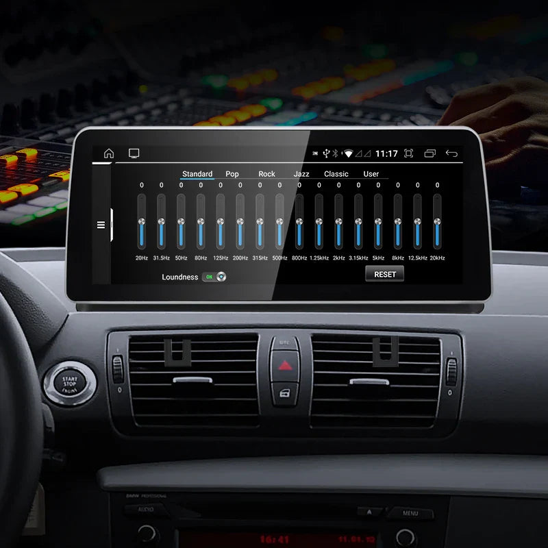 12.3" android screen BMW 1 Series E81 E82 E87 E88