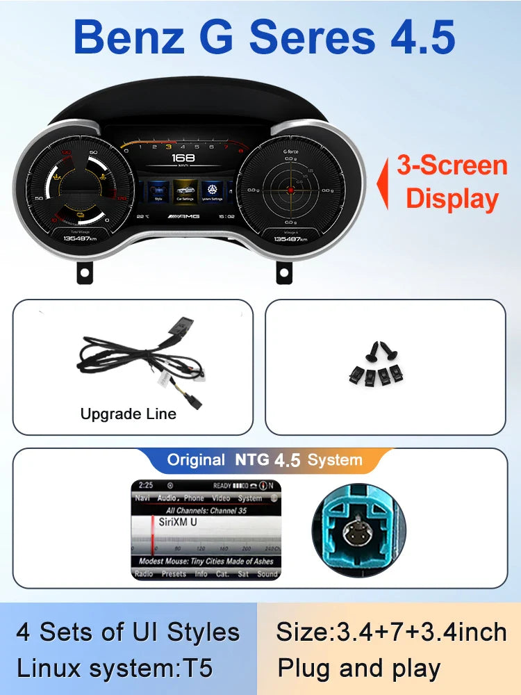 Mercedes Benz Digital Speedometer