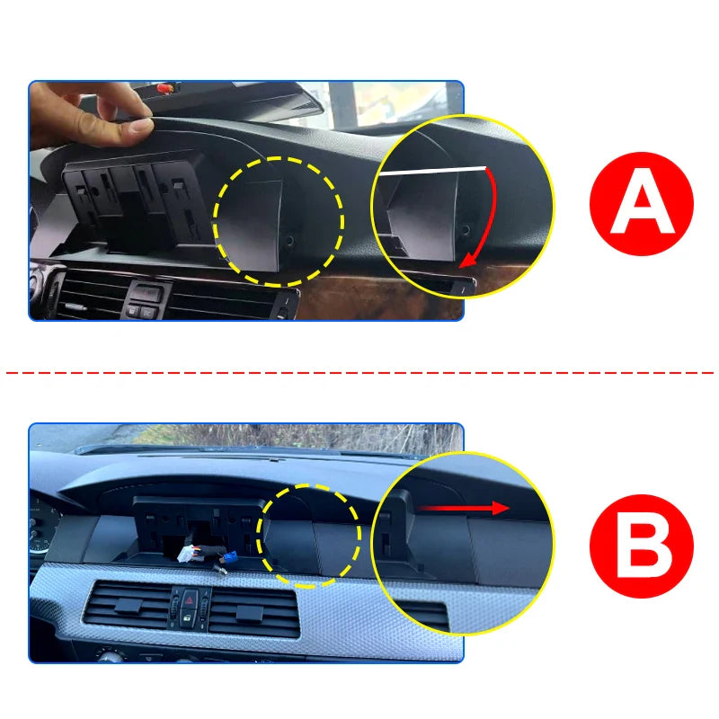 12.3" Android screen BMW 3 series E90 E91 E92 E93 / 5 series E60 E61