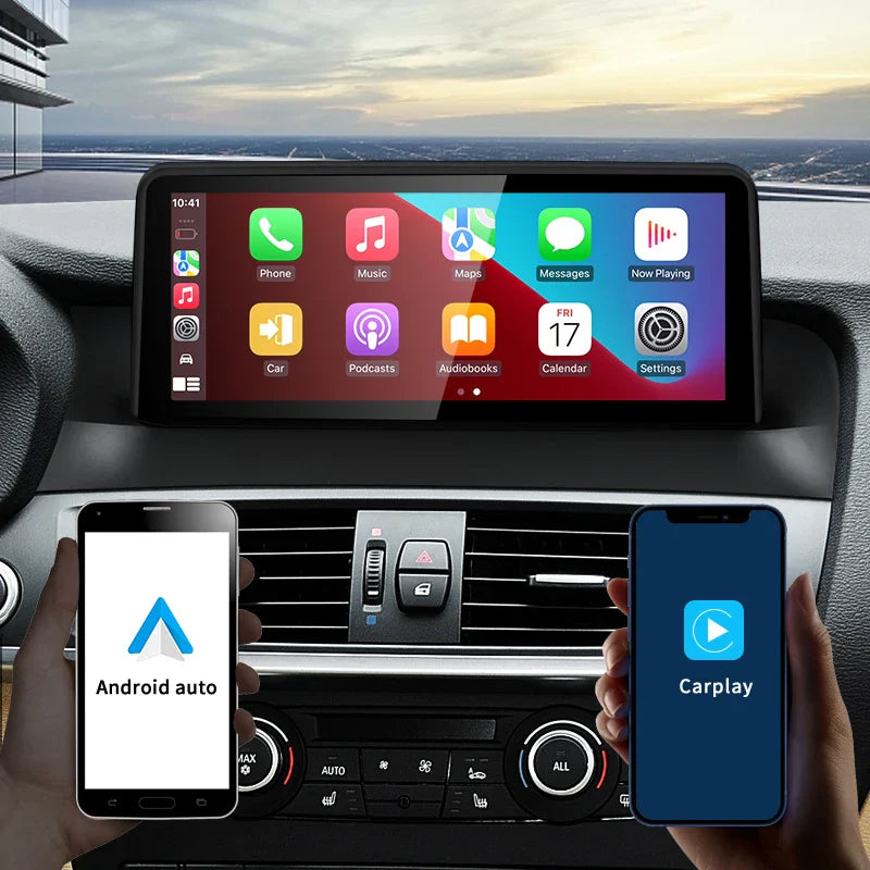 10.25" android screen BMW X3 F25 X4 F26