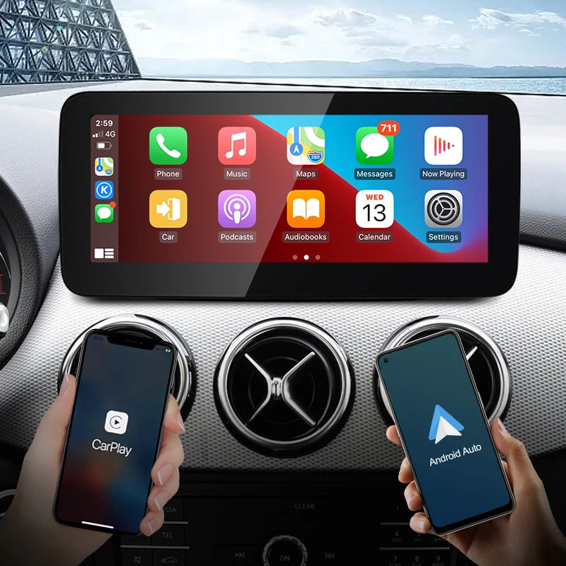 Android screen 10.25" 12.3" Mercedes Benz B Class W246