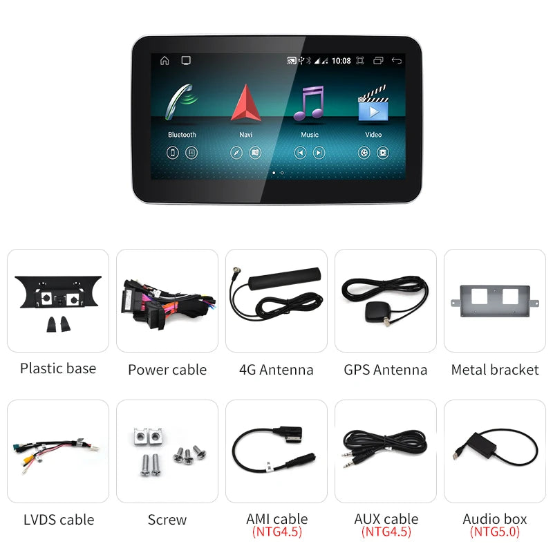 9.33" android screen Mercedes Benz SLK SL R172 R231