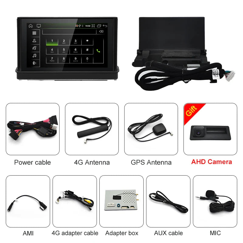 7" android screen AUDI A3 2013-2018