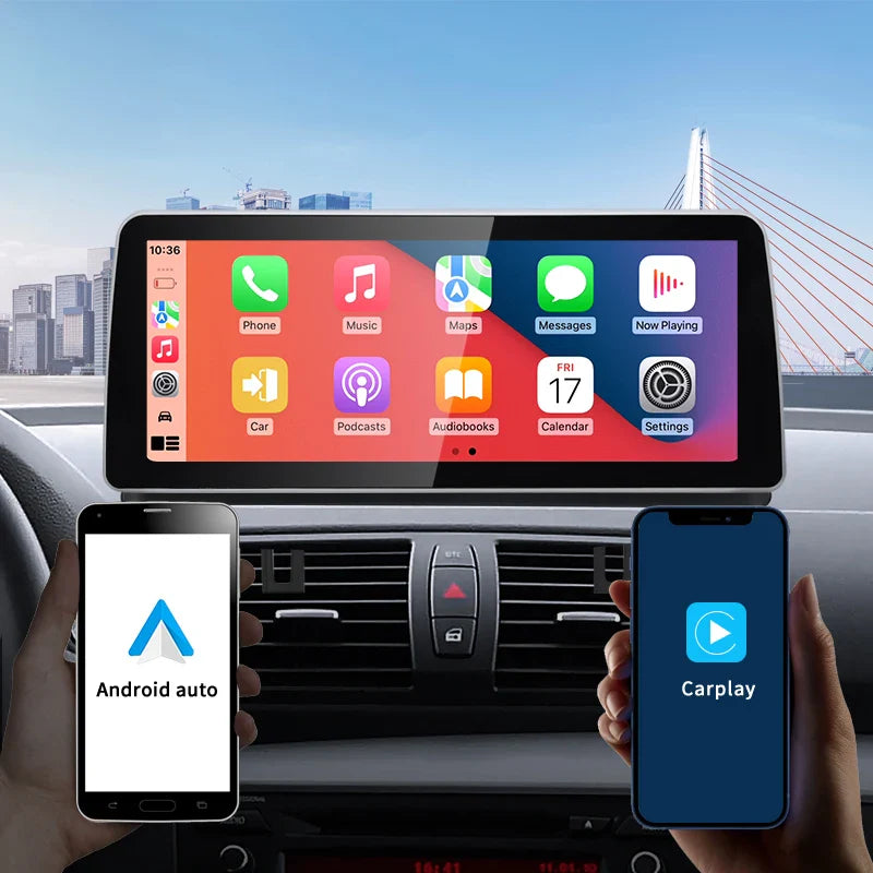 12.3" android screen BMW 1 Series E81 E82 E87 E88