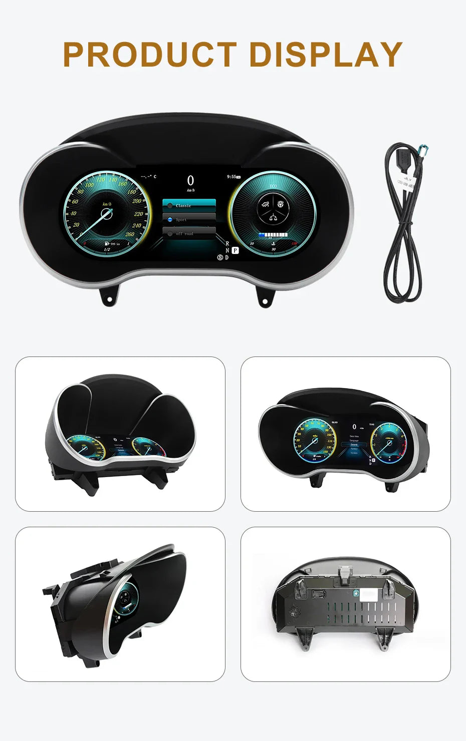 Mercedes Benz Digital Speedometer