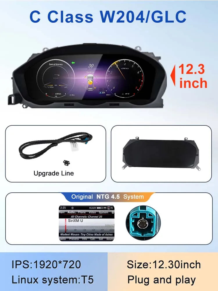 Mercedes Benz Digital Speedometer