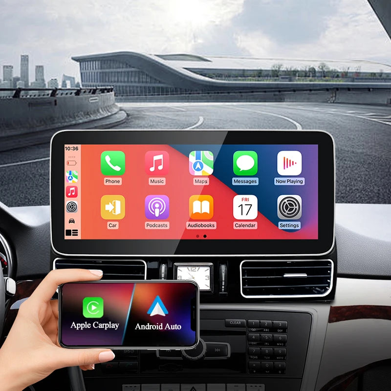 12.3" android screen Mercedes Benz M Class W166 ML250 350