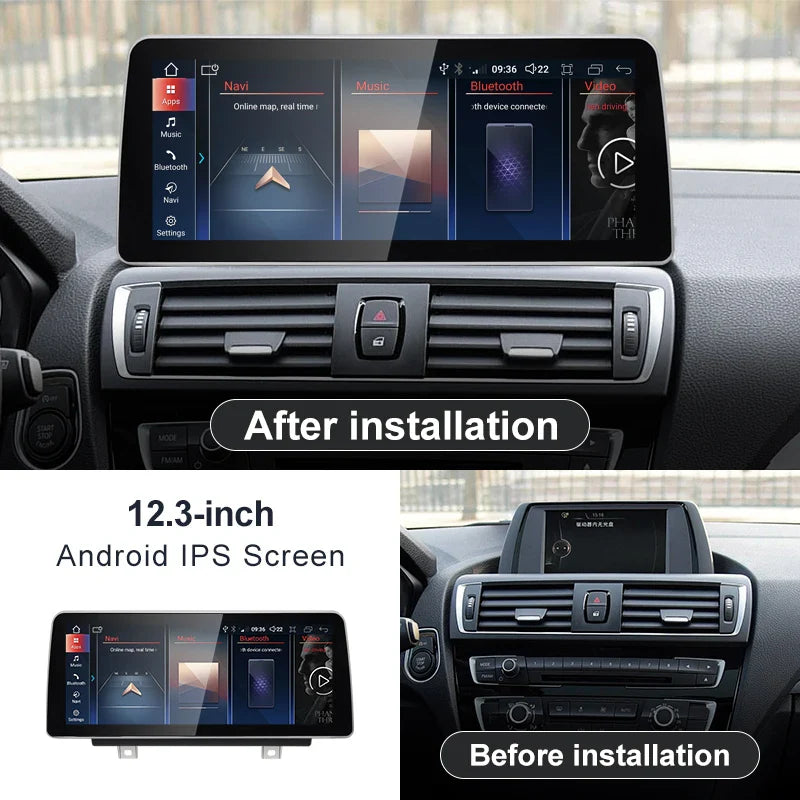 12.3" Android screen BMW 1 Series F20 F21