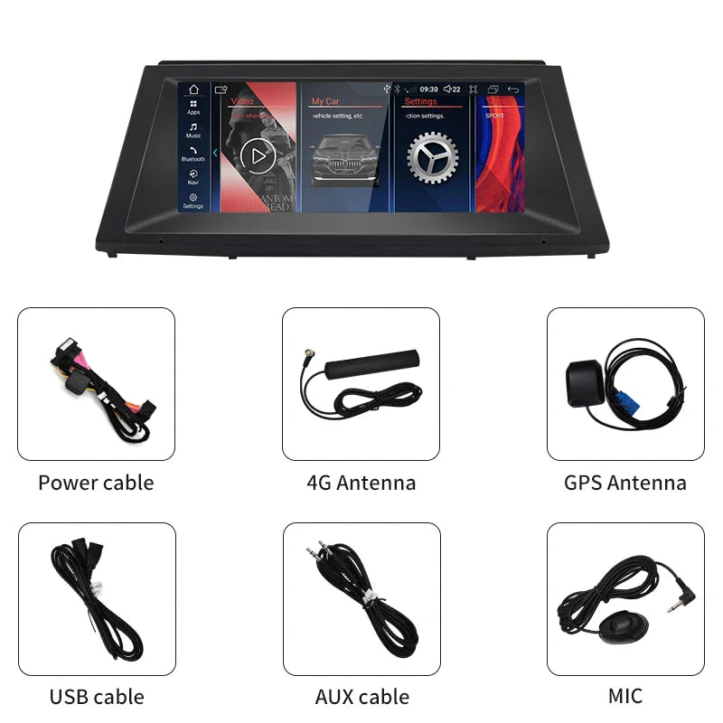 8.8" android screen BMW X5 E70 X6 E71