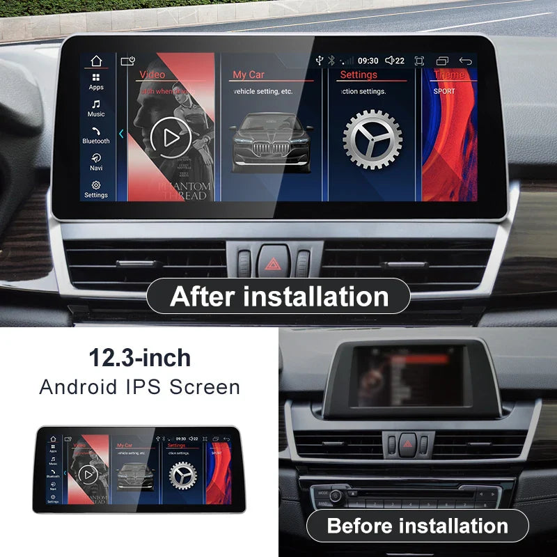 12.3" Android screen BMW 2 Series F45 F46